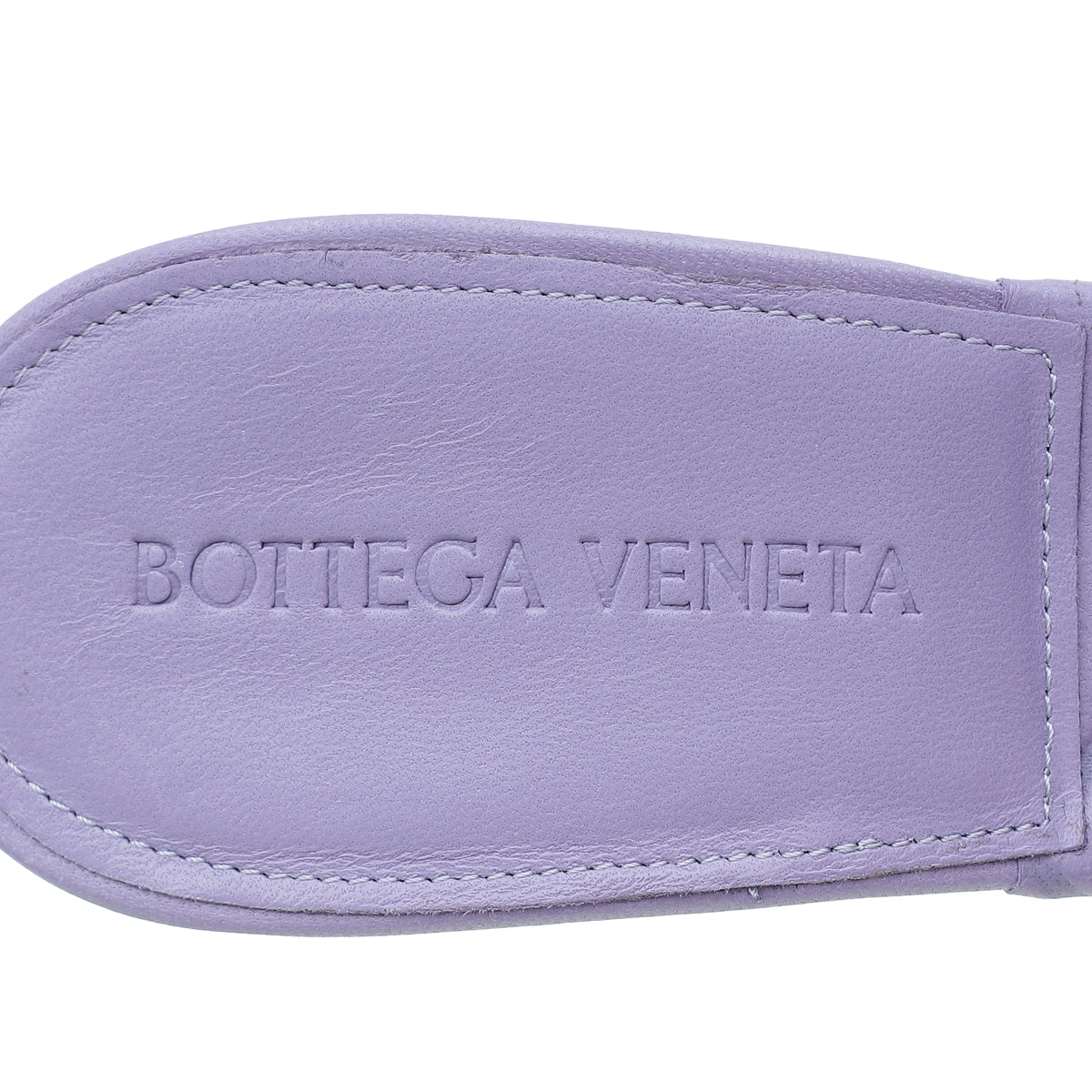 Bottega Veneta Lavander Embossed Lido Mules 37