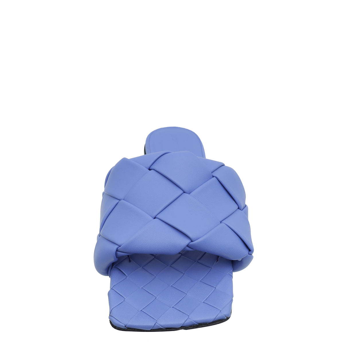 Bottega Veneta Wisteria Intrecciato Lido Flat Sandal 38-Bottega Veneta-THE CLOSET