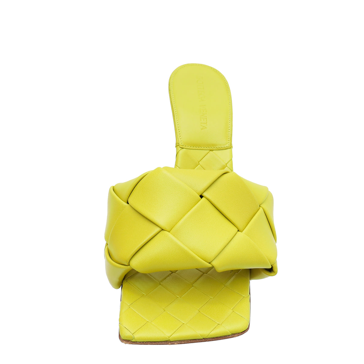 Bottega Veneta Lagoon Acid Intrecciato Nappa Lido Mule 36.5-Bottega Veneta-THE CLOSET