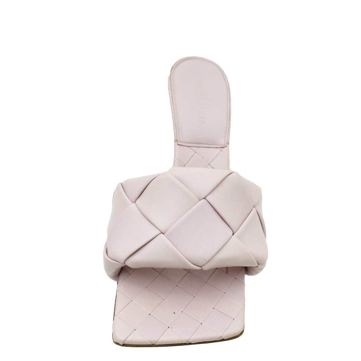 Bottega Veneta Lilac Intrecciato Nappa Lido Mule 37.5-Bottega Veneta-THE CLOSET