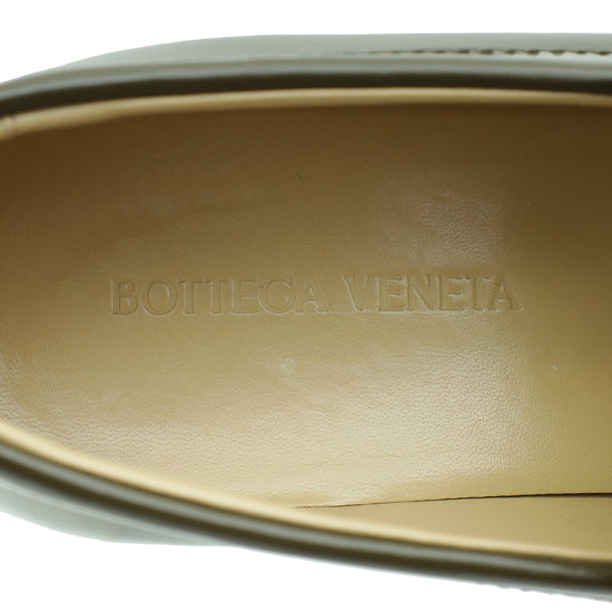 Bottega Veneta Liana Green Monsieur Moccasin 38.5