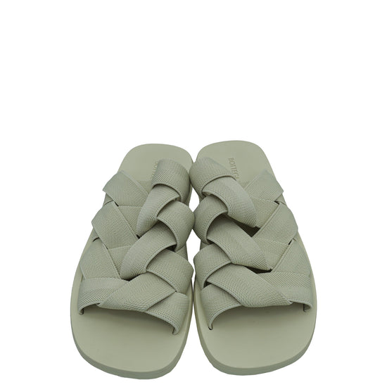 Bottega Veneta Sea Salt Plat Mule 38