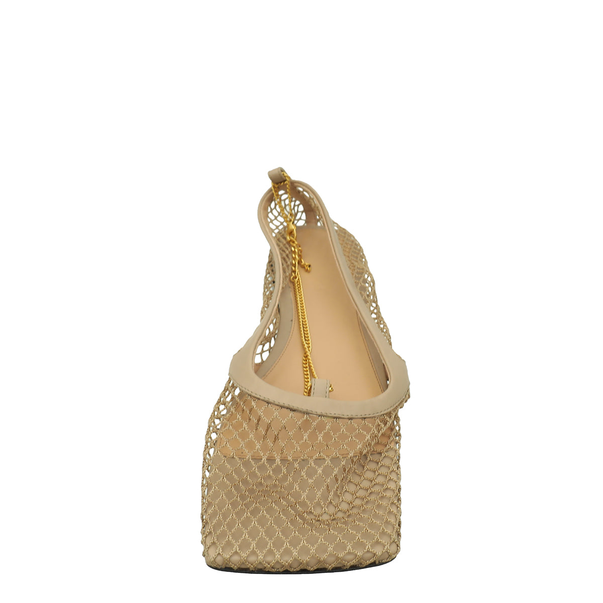 Bottega Veneta Nude Stretch Ballerina Flats 40-Bottega Veneta-THE CLOSET