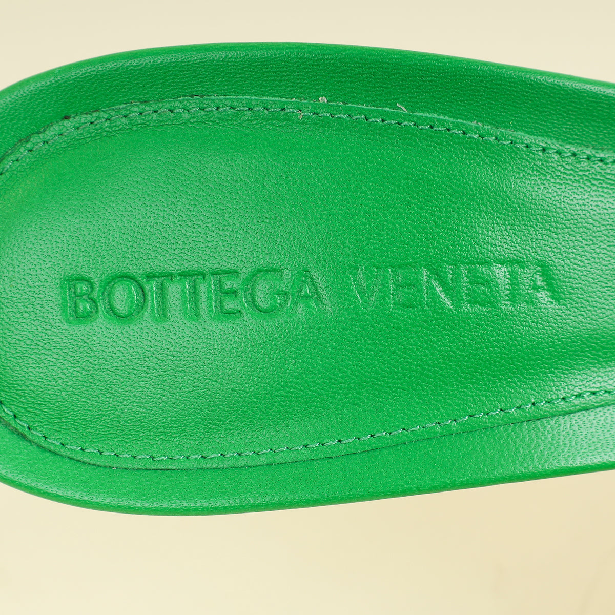 Bottega Veneta Parakeet Lido Heeled Mules 38.5