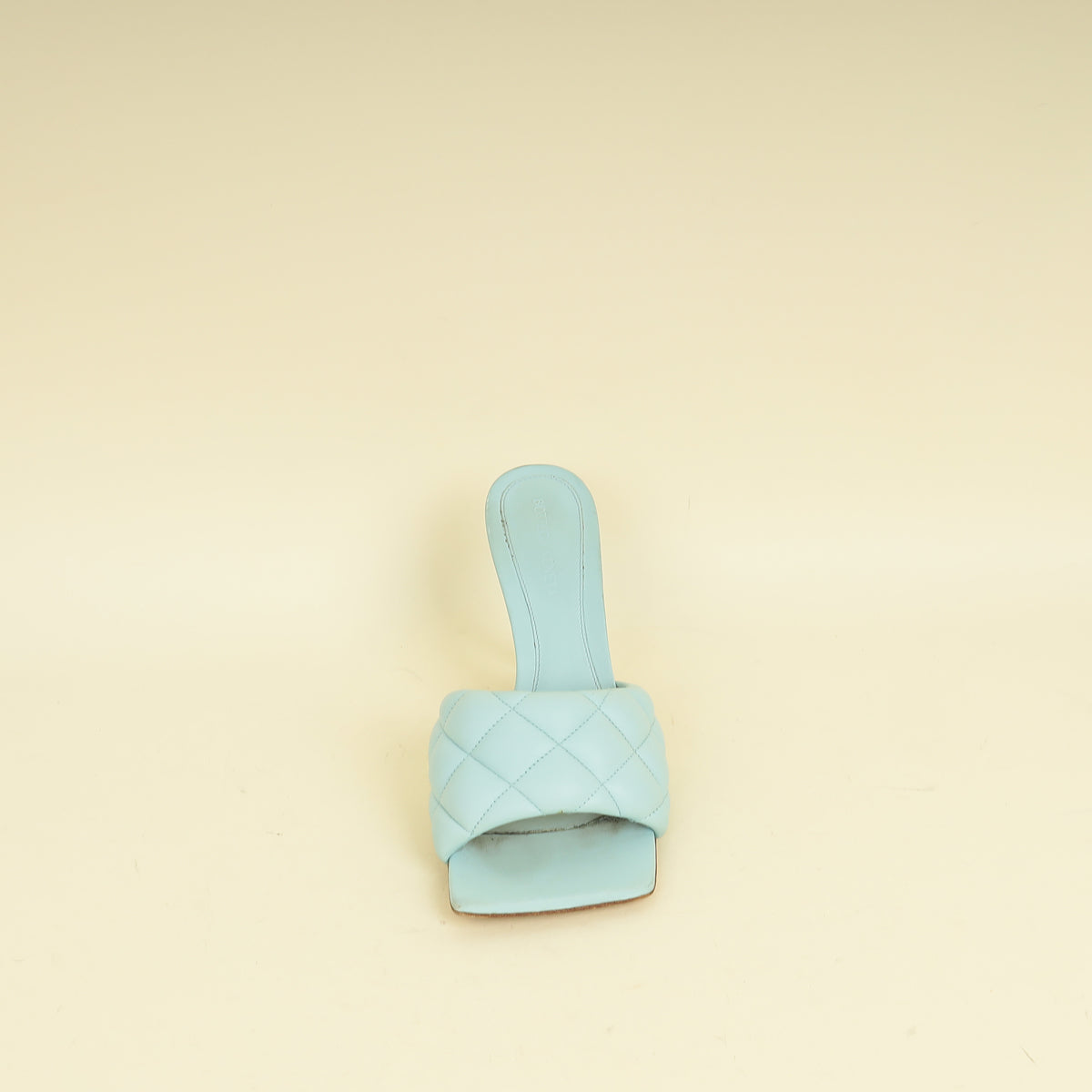 Bottega Veneta Light BlueLido Heeled Mules 38.5