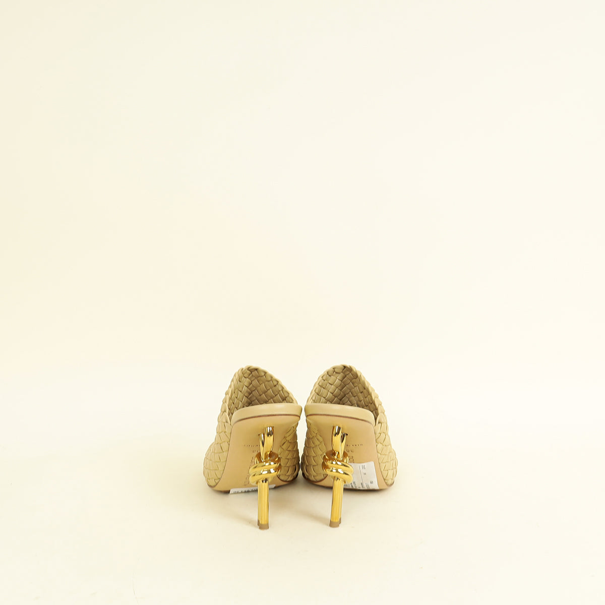 Bottega Veneta Cane Sugar Knot Mules 38