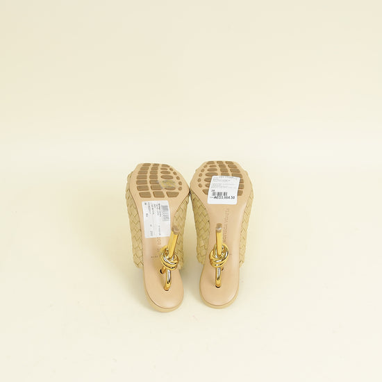 Bottega Veneta Cane Sugar Knot Mules 38