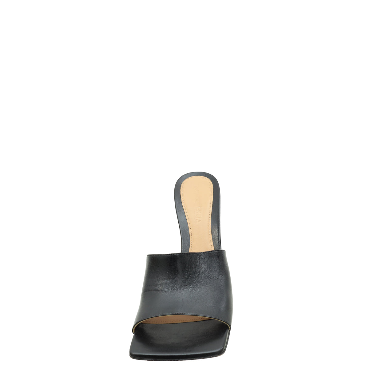 Bottega Veneta Black Stretch Heeled Mule 38-Bottega Veneta-THE CLOSET