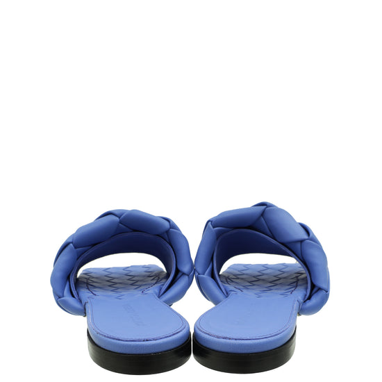 Bottega Veneta Wisteria Intrecciato Lido Flat Sandal-Bottega Veneta-THE CLOSET