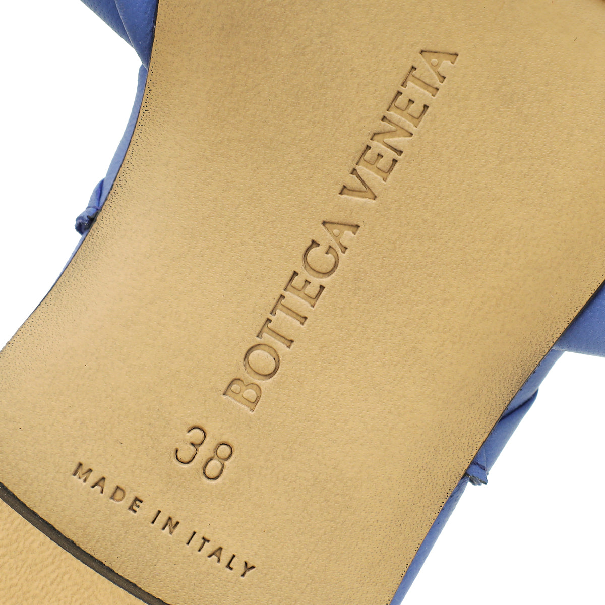 Bottega Veneta Wisteria Intrecciato Lido Flat Sandal-Bottega Veneta-THE CLOSET