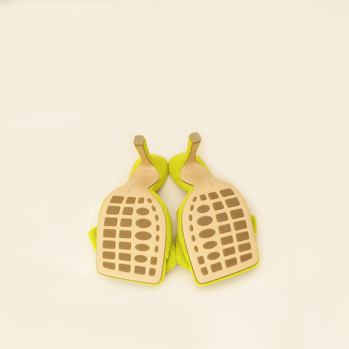 Bottega Veneta Kiwi Terry Fabric Bow Slide Sandals 39-Bottega Veneta-THE CLOSET