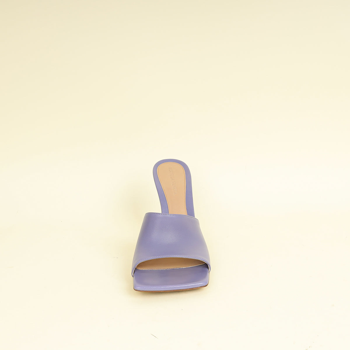 Bottega Veneta Lavender Stretch Heeled Mule 39