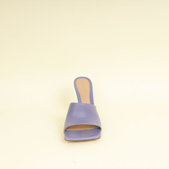 Bottega Veneta Lavender Stretch Heeled Mule 39