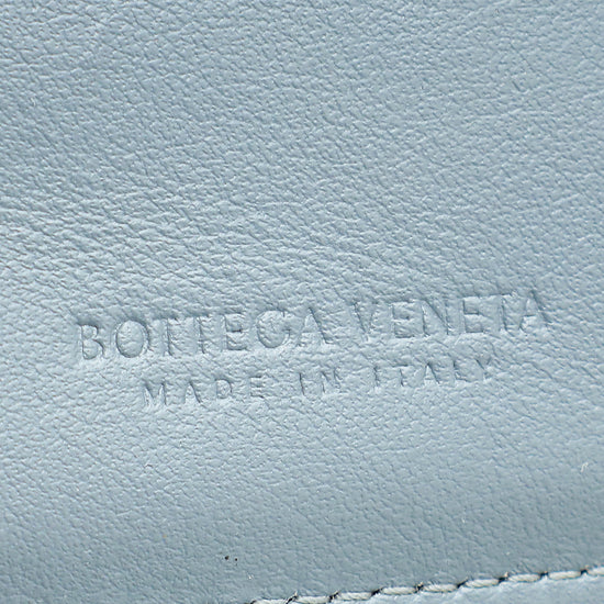 Bottega Veneta Gray Maxi Intrecciato Wallet