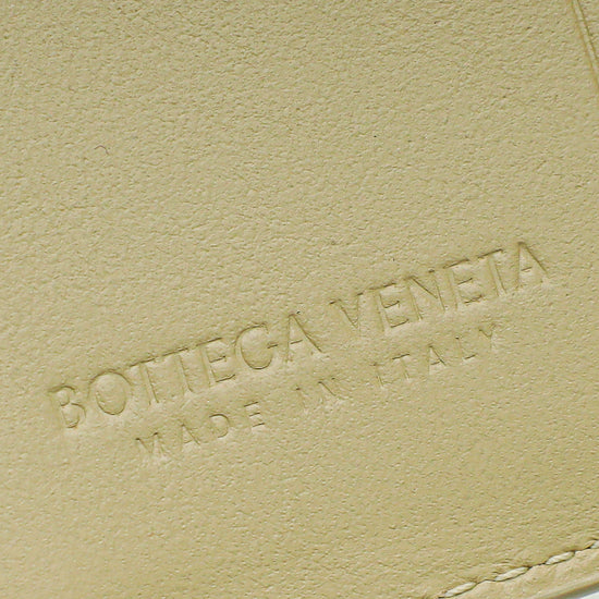 Bottega Veneta Porridge Small Intrecciato Tri-Fold Zip Wallet