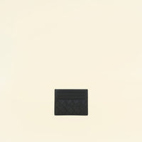 Bottega Veneta Black Intrecciato Card Holder