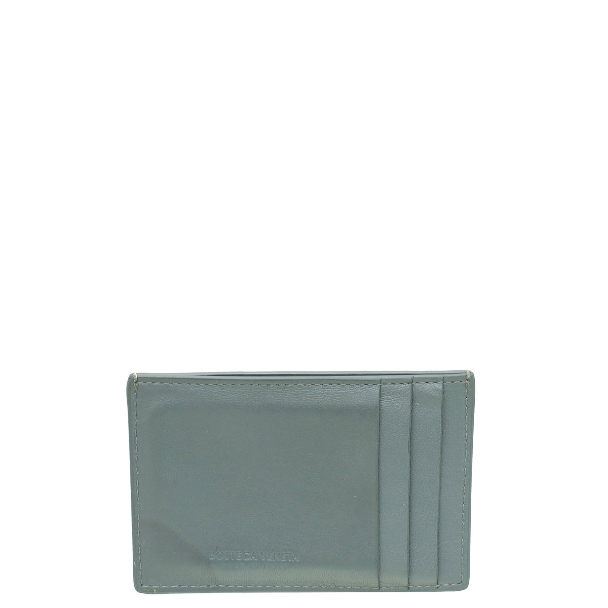 Bottega Veneta Thunder Intrecciato Maxi Cassette Card Case-Bottega Veneta-THE CLOSET