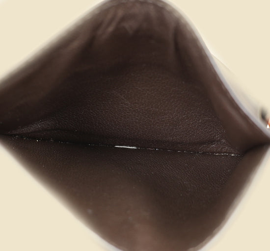 Bottega Veneta Chocolate Intrecciato Card Case With Coin Purse-Bottega Veneta-THE CLOSET