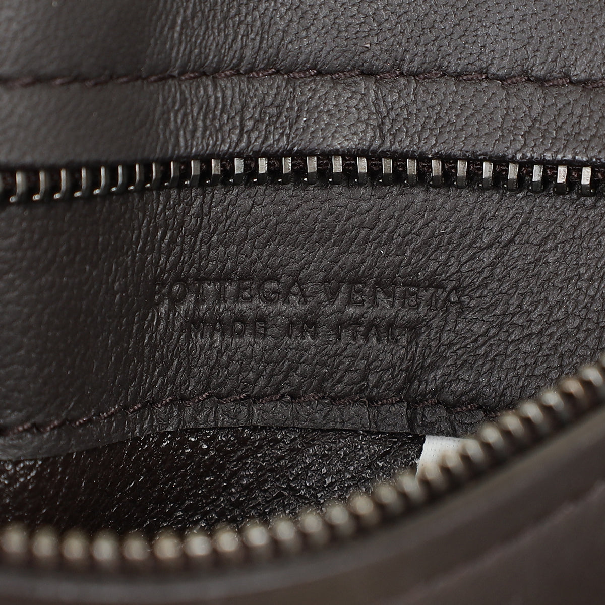 Bottega Veneta Chocolate Intrecciato Card Case With Coin Purse-Bottega Veneta-THE CLOSET