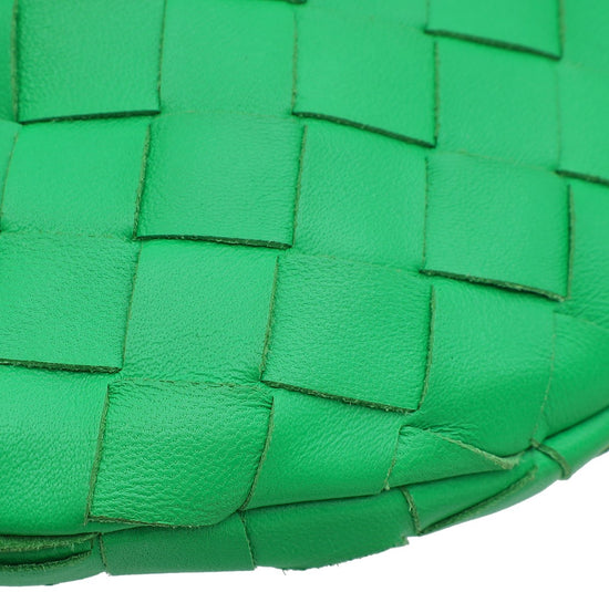 Bottega Veneta Parakeet Intrecciato Nappa Mini Jodie Bag