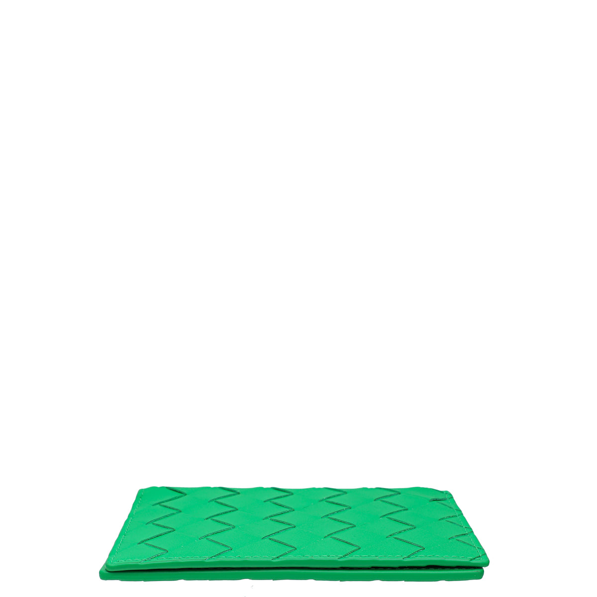 Bottega Veneta Parakeet Intrecciato Passport Holder