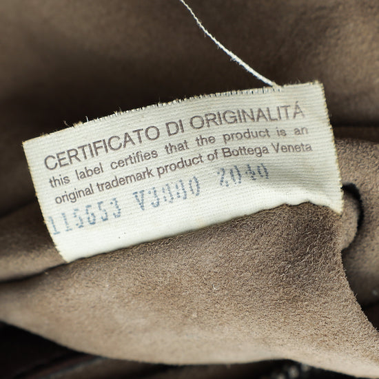 Bottega Veneta Brown Intrecciato Leather Hobo Bag Dark brown ref.145777 -  Joli Closet