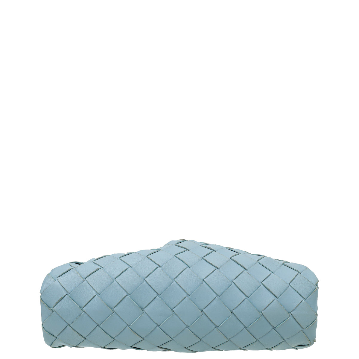 Bottega Veneta Light Blue Intrecciato Mini Pouch