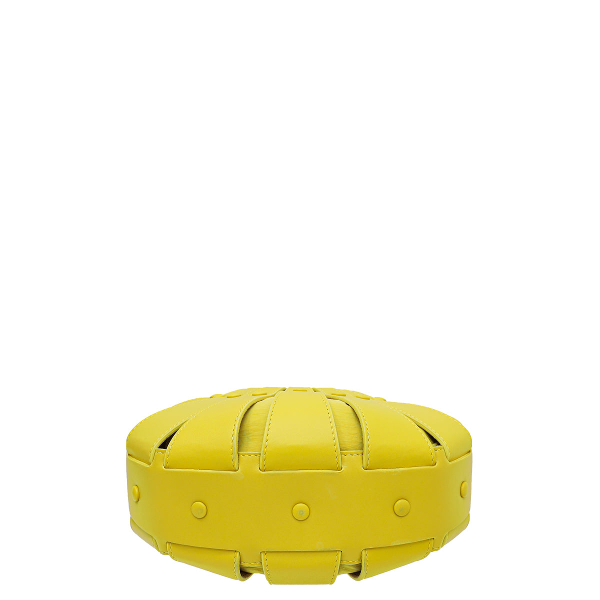 Bottega Veneta Yellow The Shell Small Shoulder Bag