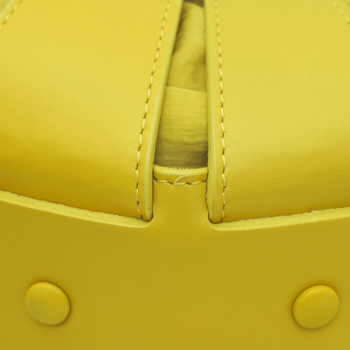 Bottega Veneta Yellow The Shell Small Shoulder Bag