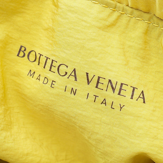 Bottega Veneta Yellow The Shell Small Shoulder Bag