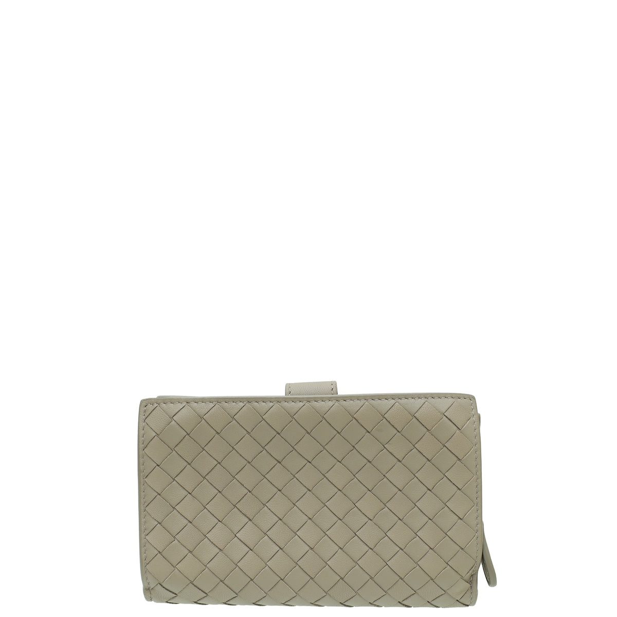 Bottega Veneta Etoupe Intrecciato Nappa French Wallet-Bottega Veneta-THE CLOSET