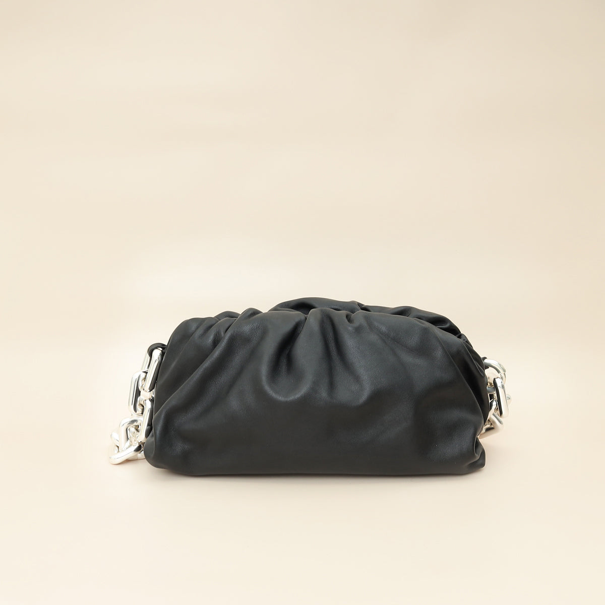Bottega Veneta Black The Pouch Chain Bag-Bottega Veneta-THE CLOSET
