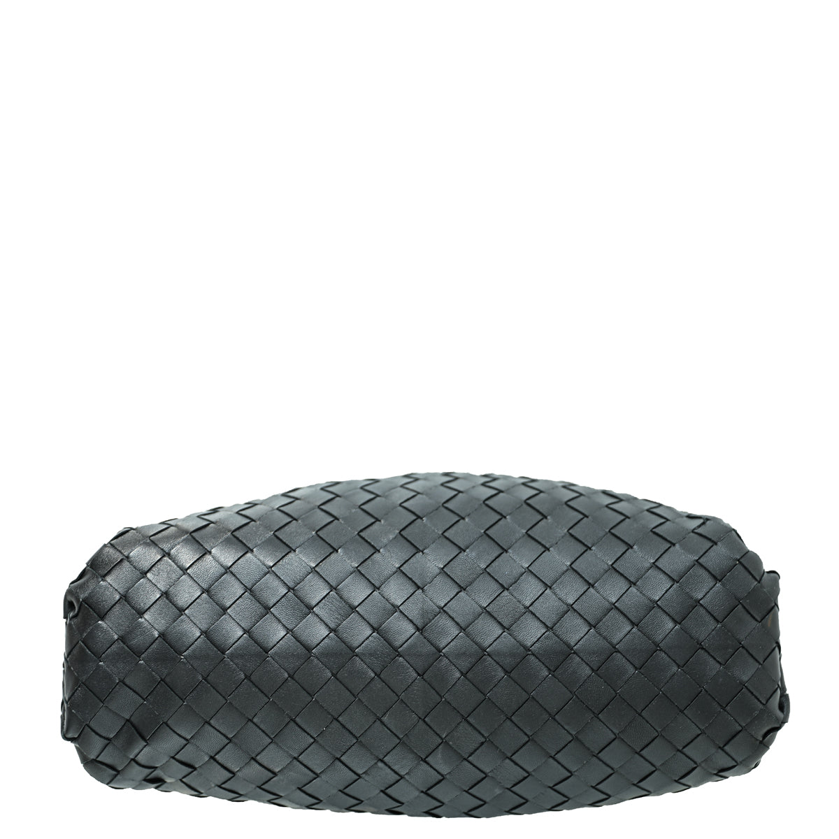 Bottega Veneta Black Intrecciato Nappa Large Pouch