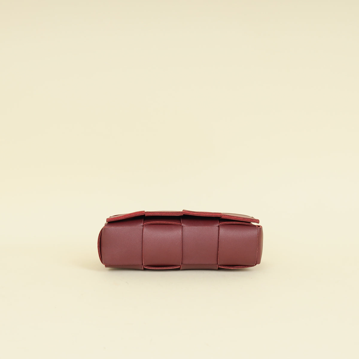 Bottega Veneta Burgundy Cassette Convertible Belt Bag