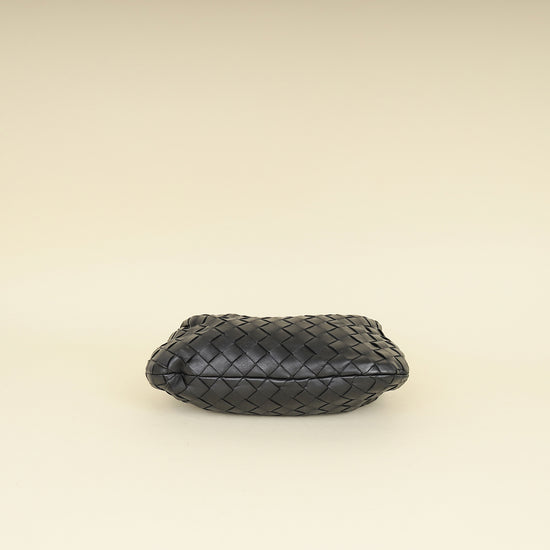 Bottega Veneta Black Intrecciato Mini Jodie Bag