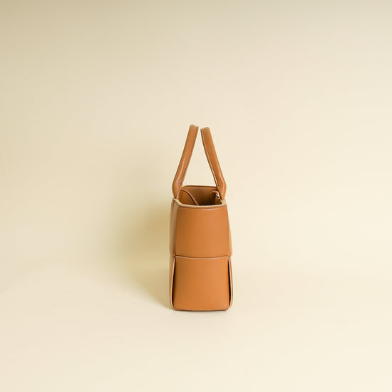 Bottega Veneta Camel Mini Arco Tote Bag