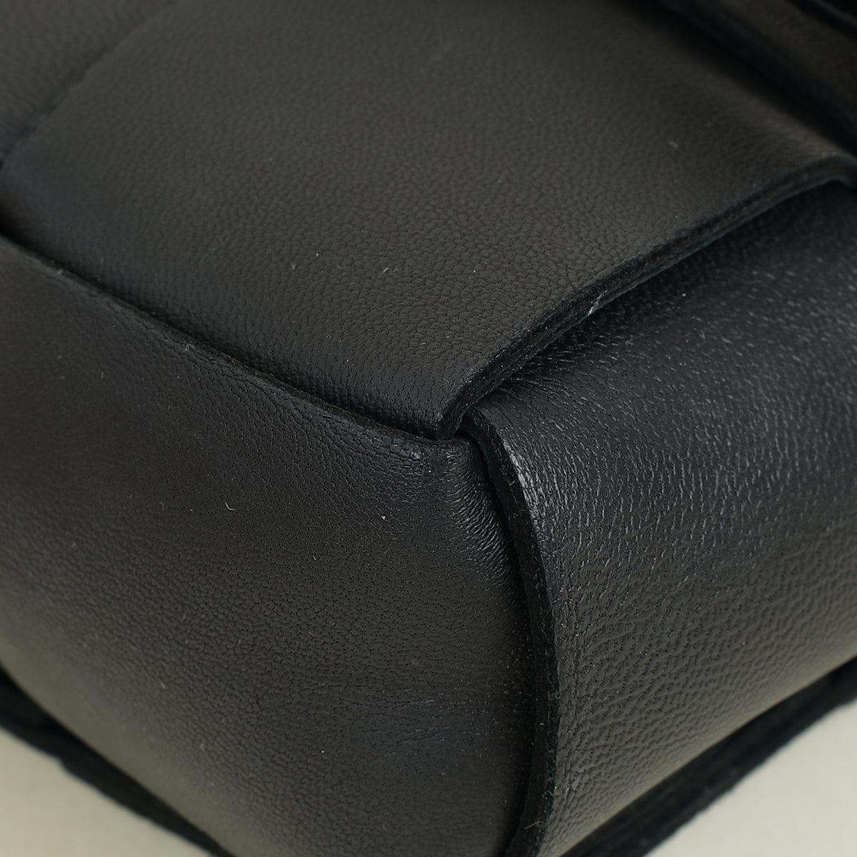 Bottega Veneta Black Cassette Convertible Belt Bag