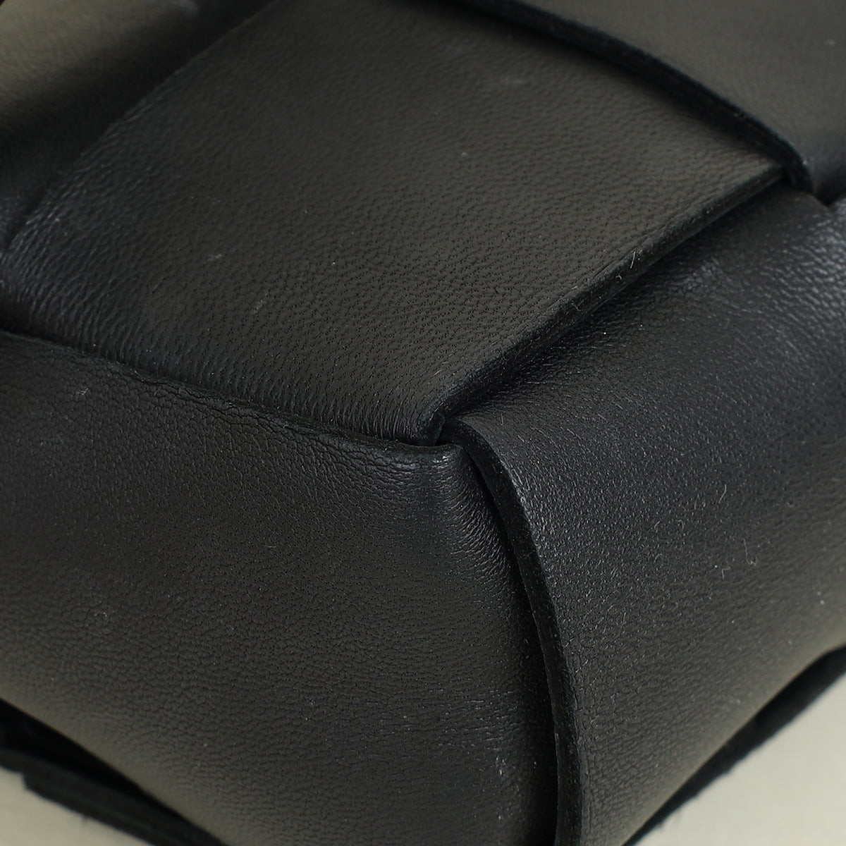 Bottega Veneta Black Cassette Convertible Belt Bag