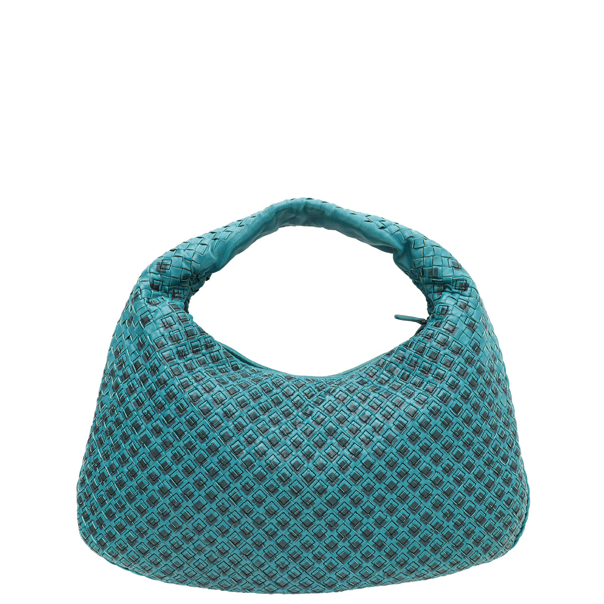 Bottega Veneta Bicolor Intrecciato Hobo Bag-Bottega Veneta-THE CLOSET