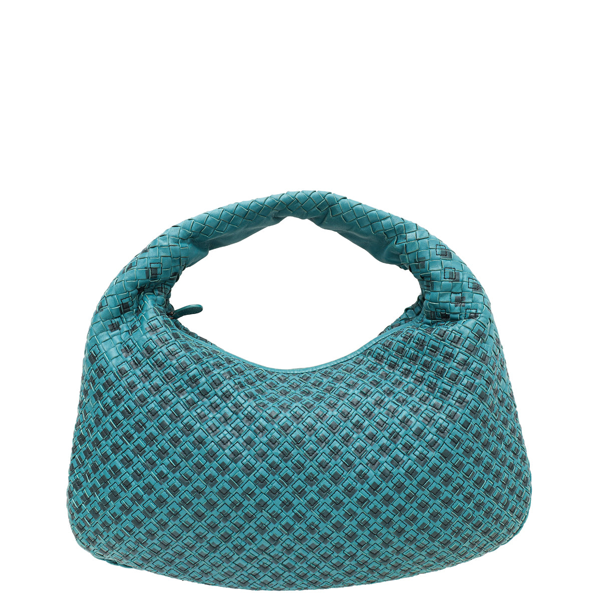 Bottega Veneta Bicolor Intrecciato Hobo Bag-Bottega Veneta-THE CLOSET