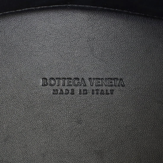 Bottega Veneta Black Intrecciato Nappa Andiamo Medium Bag