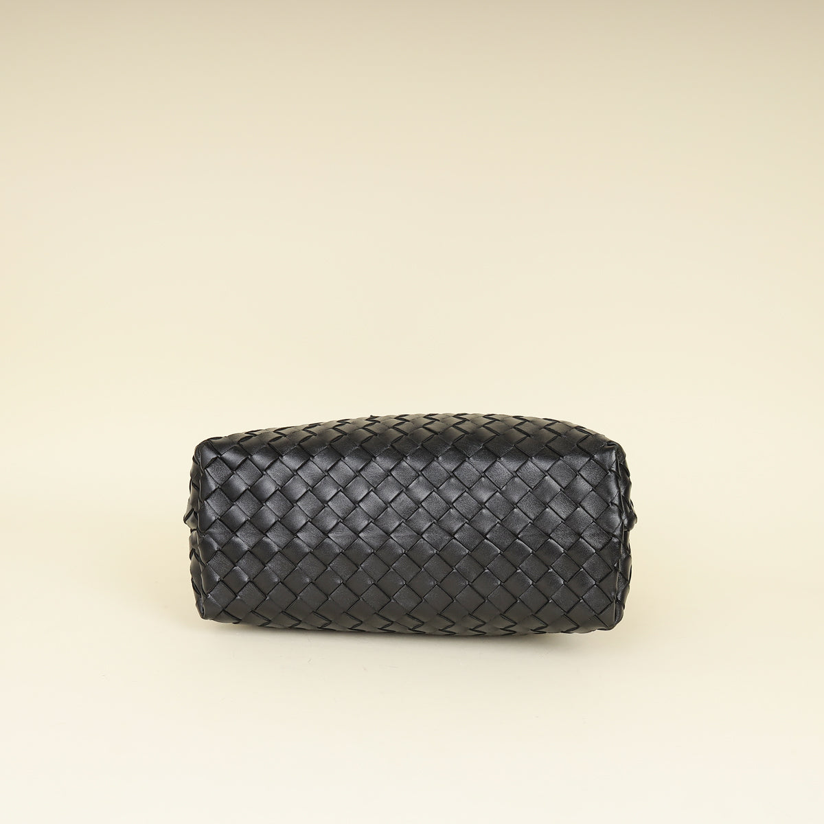 Bottega Veneta Black Intrecciato Nappa Andiamo Medium Bag