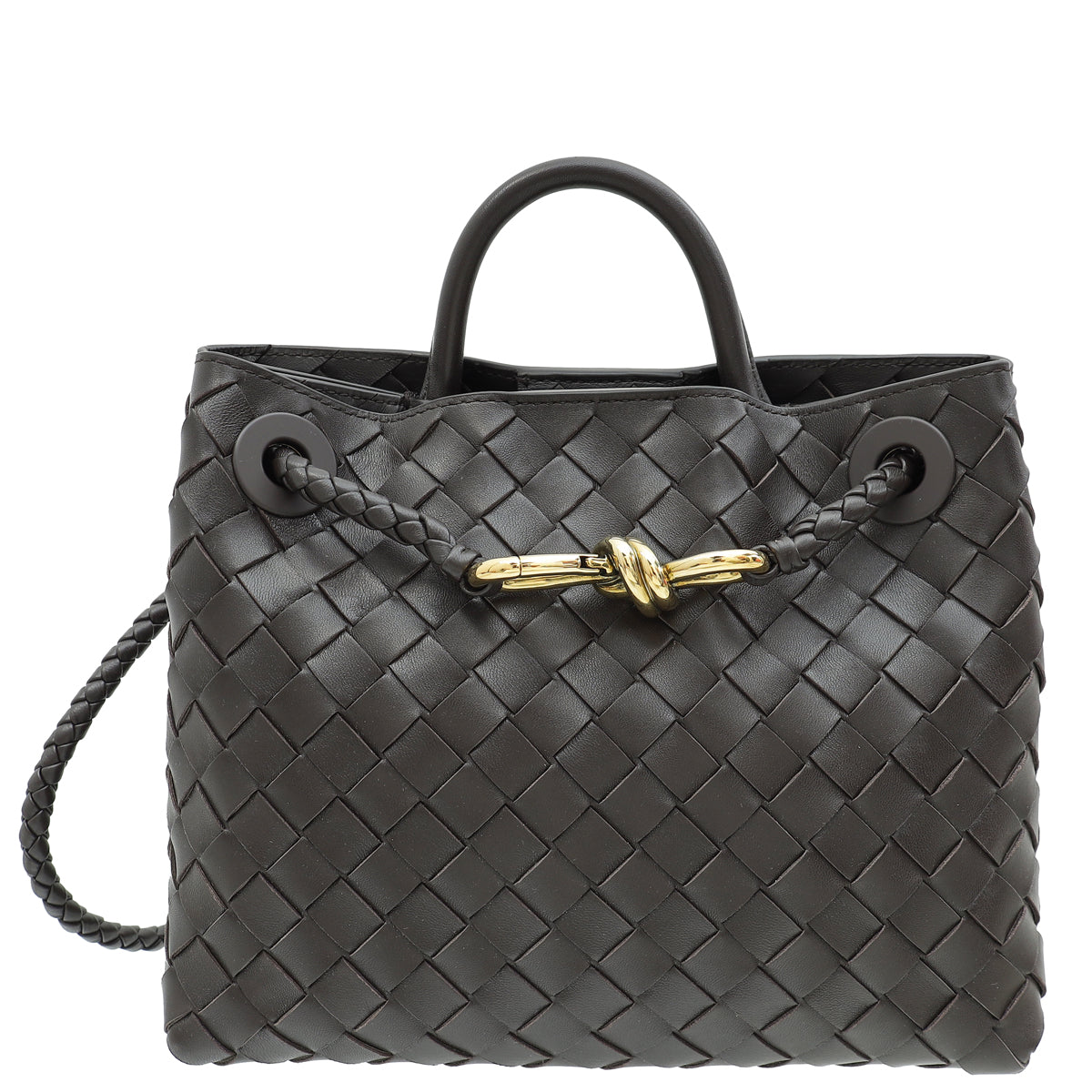 Bottega Veneta Fondant Intrecciato Small Andiamo Bag-Bottega Veneta-THE CLOSET