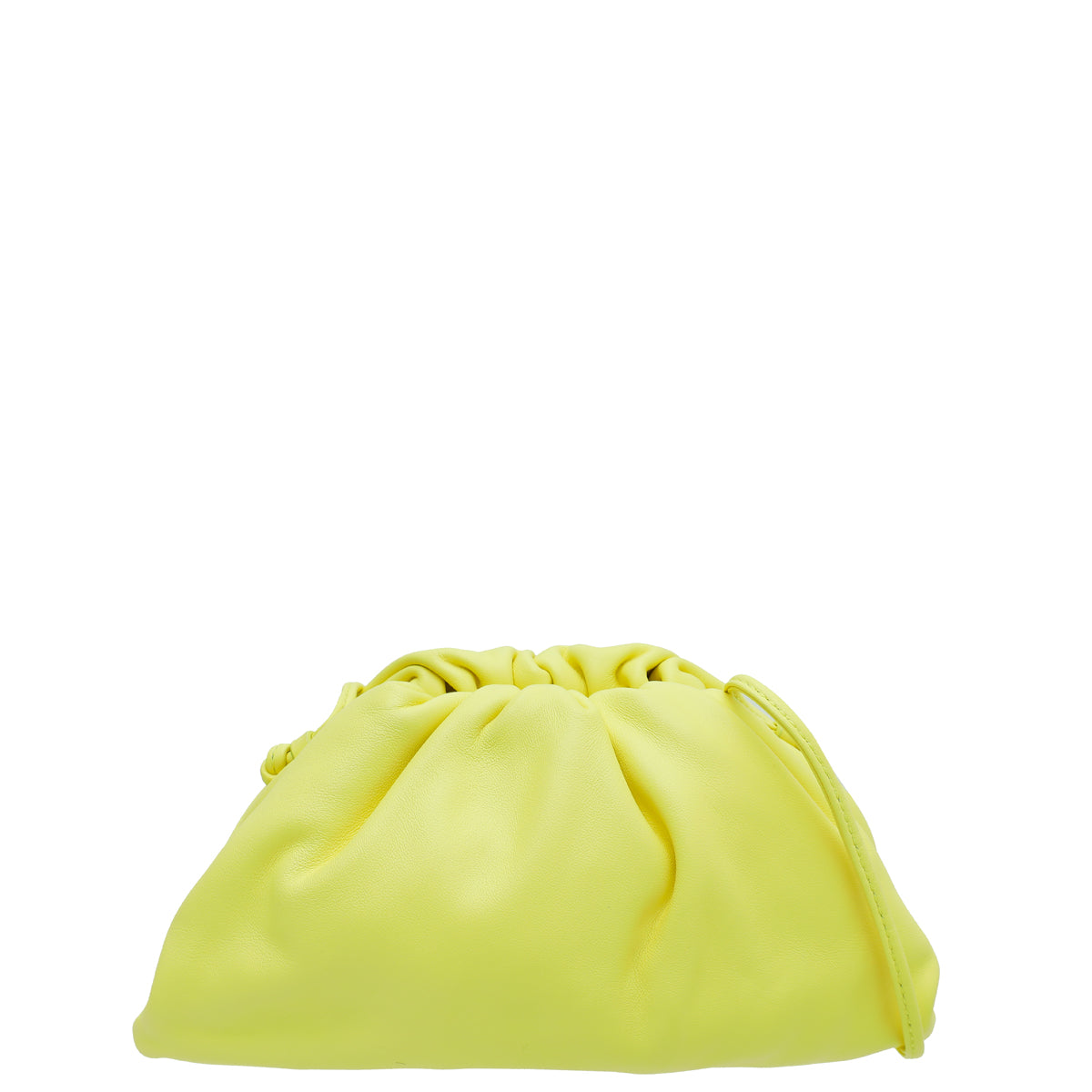 Bottega Veneta Yellow Mini Pouch Bag-Bottega Veneta-THE CLOSET