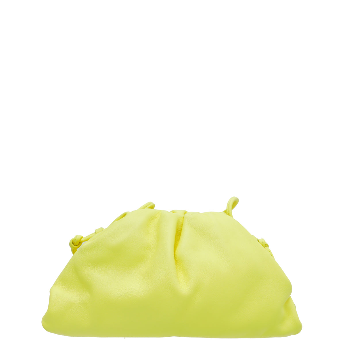 Bottega Veneta Yellow Mini Pouch Bag-Bottega Veneta-THE CLOSET