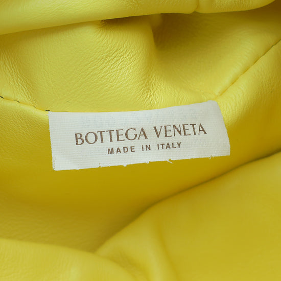 Bottega Veneta Yellow Mini Pouch Bag