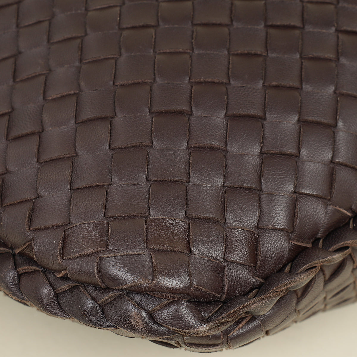 Bottega Veneta Chocolate Brown Intrecciato Veneta Hobo Large Bag