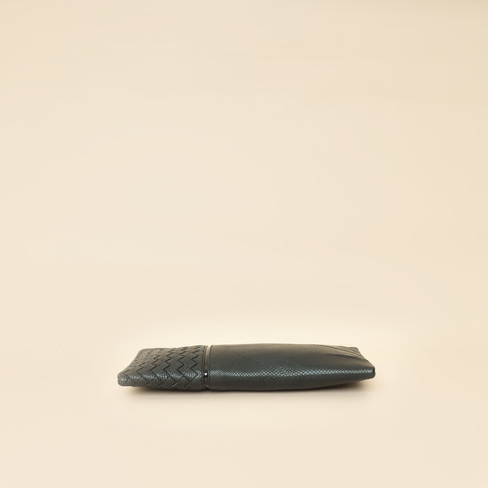 Bottega Veneta Bicolor Zipped Pouch-Bottega Veneta-THE CLOSET