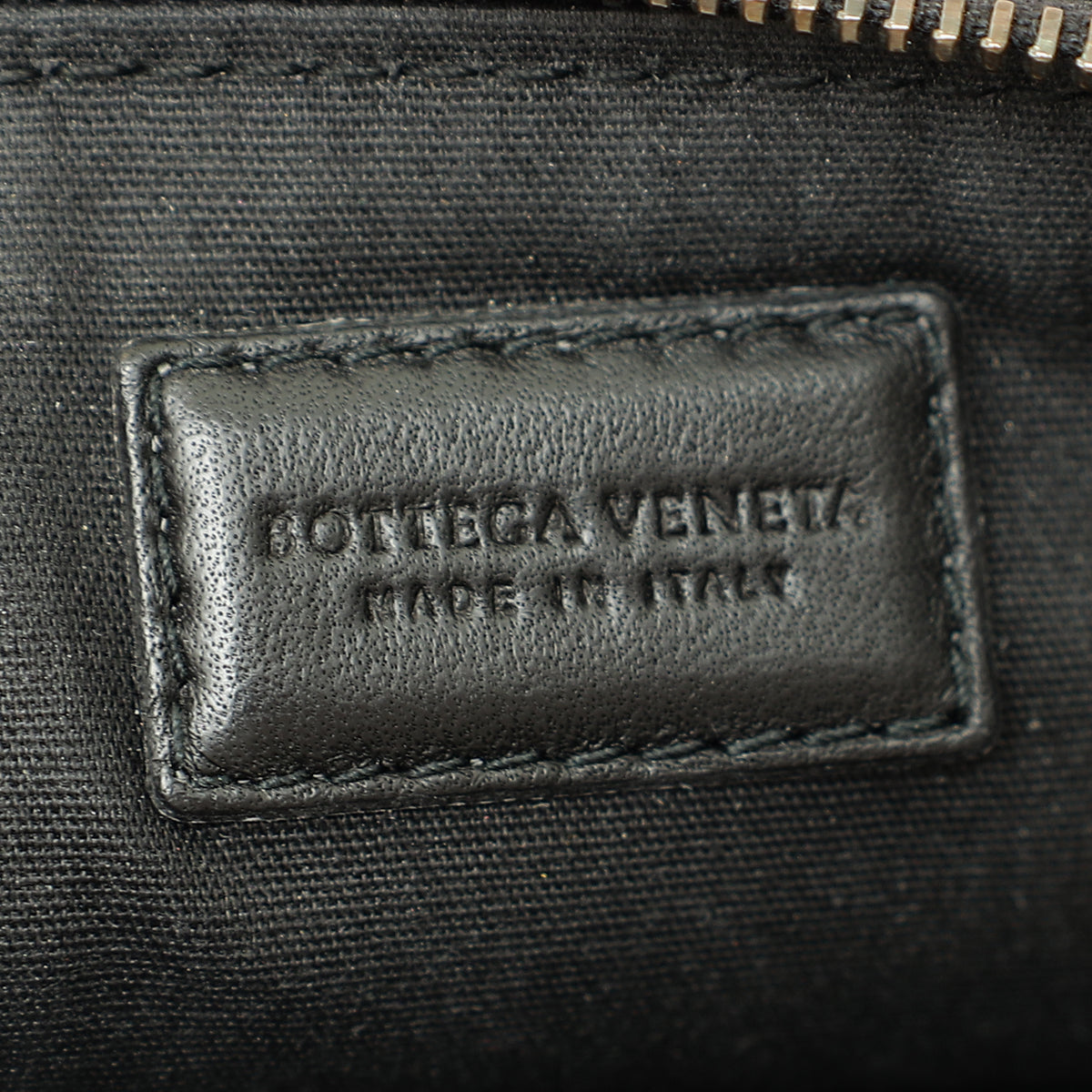 Bottega Veneta Bicolor Zipped Pouch-Bottega Veneta-THE CLOSET