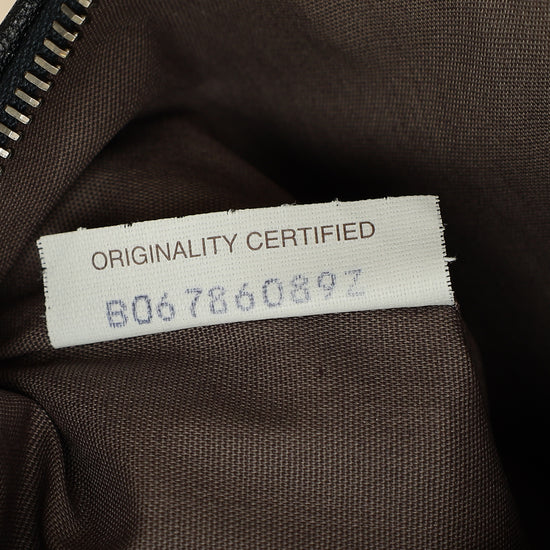 Bottega Veneta Tricolor Striped Intrecciato Zipped Pouch-Bottega Veneta-THE CLOSET